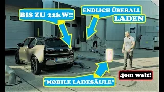 Elektroauto laden ÜBERALL - Mit DIESER mobilen Ladesäule!
