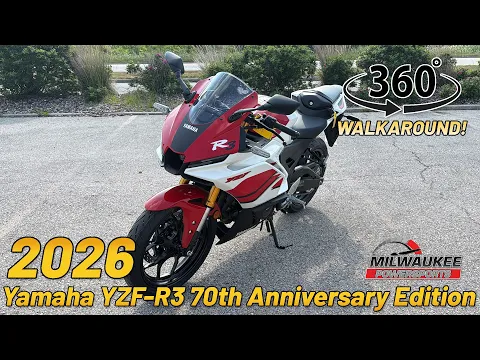 2026 Yamaha Yzf-r3 70th Anniversary Edition Thumbnail alt