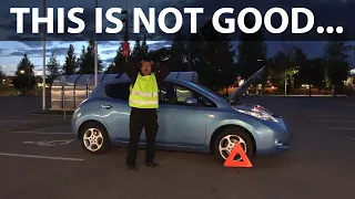 I drove my 2013 Leaf 24 kWh until the battery died part 1