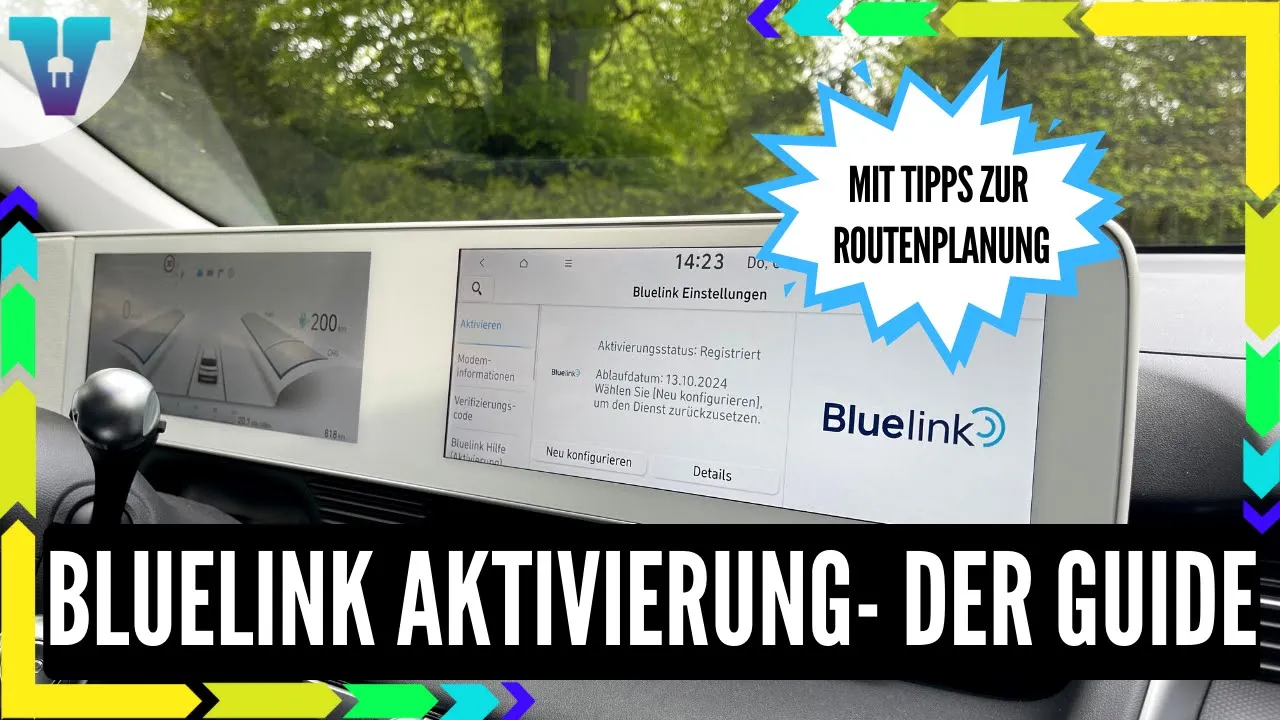 Einrichten Blue Link App, Routenplanung - Hyundai IONIQ 5 [Deutsch 4K] | Vision E Drive Nr.165