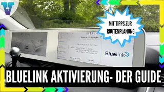 Einrichten Blue Link App, Routenplanung - Hyundai IONIQ 5 [Deutsch 4K] | Vision E Drive Nr.165