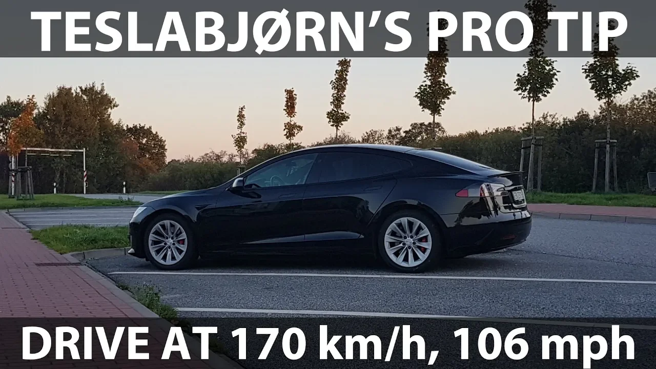 Optimal cruising speed for Model S P100D