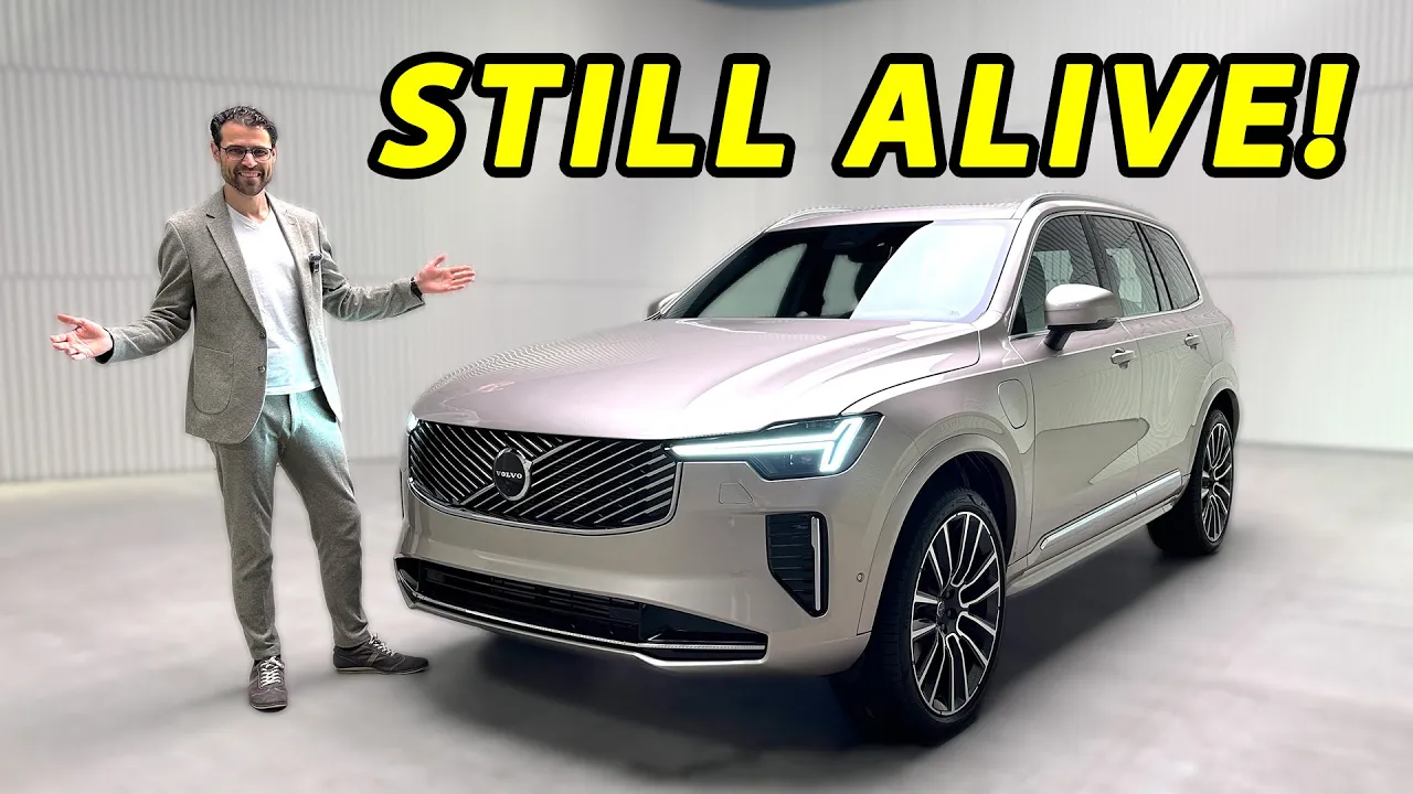 The Volvo XC90 is NOT DONE yet! 2025 facelift shows Volvo is not all EV!