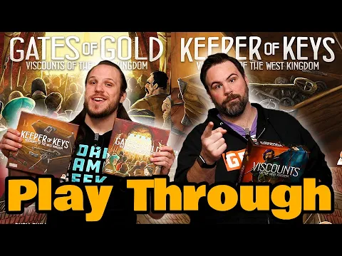 Keeper of Keys + Gates of Gold Exp. for Viscounts of the West Kingdom Playthrough | The Game Haus
