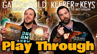 Keeper of Keys + Gates of Gold Exp. for Viscounts of the West Kingdom Playthrough | The Game Haus