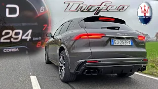 MASERATI GRECALE TROFEO 530HP | ACCELERATION TOP SPEED & SOUND