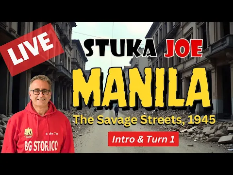 MANILA - The Savage Streets, 1945 LIVE! (Intro & Turn 1)