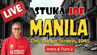 MANILA - The Savage Streets, 1945 LIVE! (Intro & Turn 1)