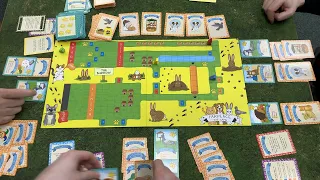 Early preview of the board game Farplace The Game
