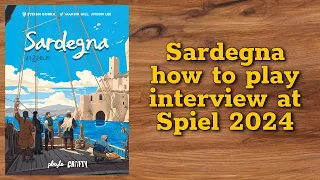 Sardegna: How to play interview at Spiel 2024