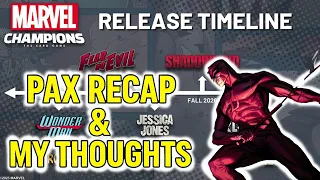 PAX Unplugged RECAP for Marvel Champions: Daredevil, No Core Set 2.0, The Vault's Print on Demand?!