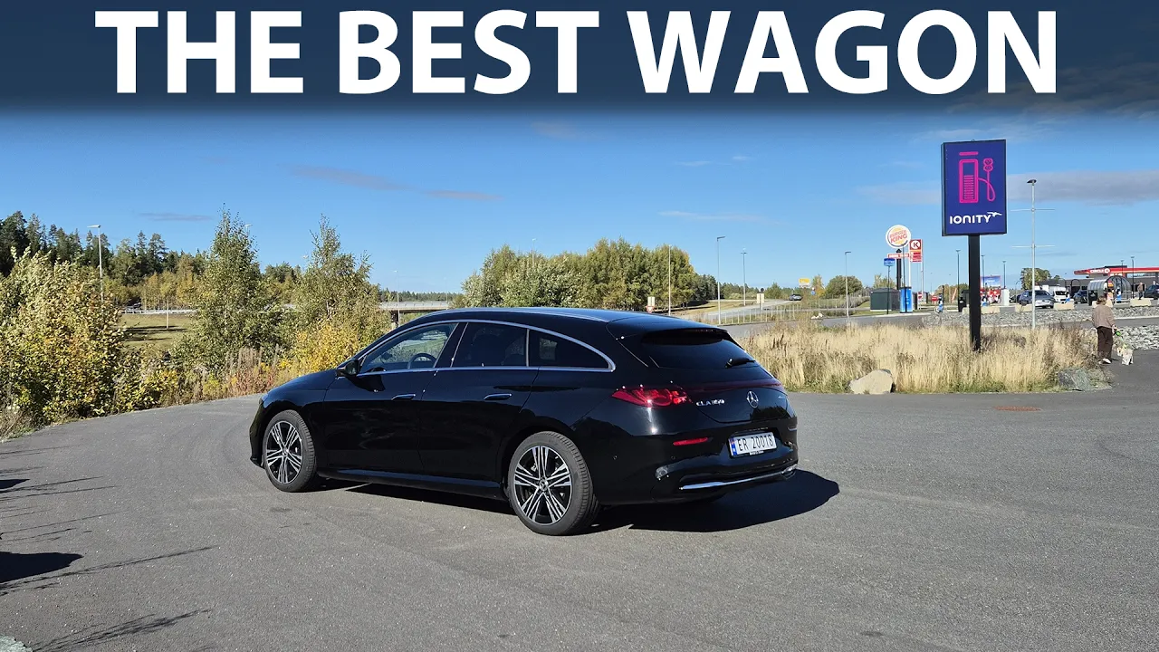 Mercedes CLA 350 4Matic Shooting Brake range test
