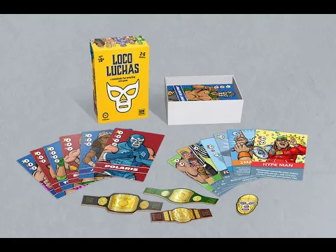 Loco Luchas Card Game - Game Overview
