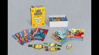 Loco Luchas Card Game - Game Overview