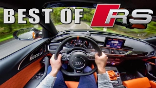 Audi RS3 vs RS4 vs RS6 vs RS7 POV by AutoTopNL