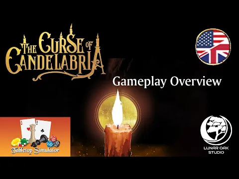 Gameplay presentation The Curse of Candelabria ITA on Tabletop Simulator