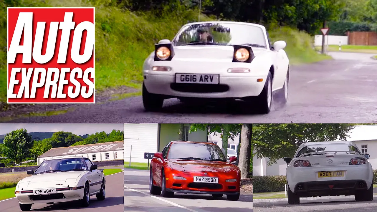 Mazda's greatest ever sports cars: explore the MX-5, Cosmo, RX-7 and RX-8