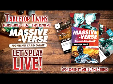 [TABLETOP TWINS] Massive-Verse Fighting Card Game (Yuki & Yuna | Twin Vtubers)