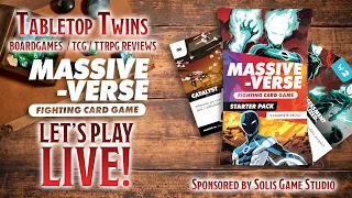 [TABLETOP TWINS] Massive-Verse Fighting Card Game (Yuki & Yuna | Twin Vtubers)