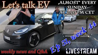 (live) Let's talk EV - Id.3 Accessories Giveaway Winners