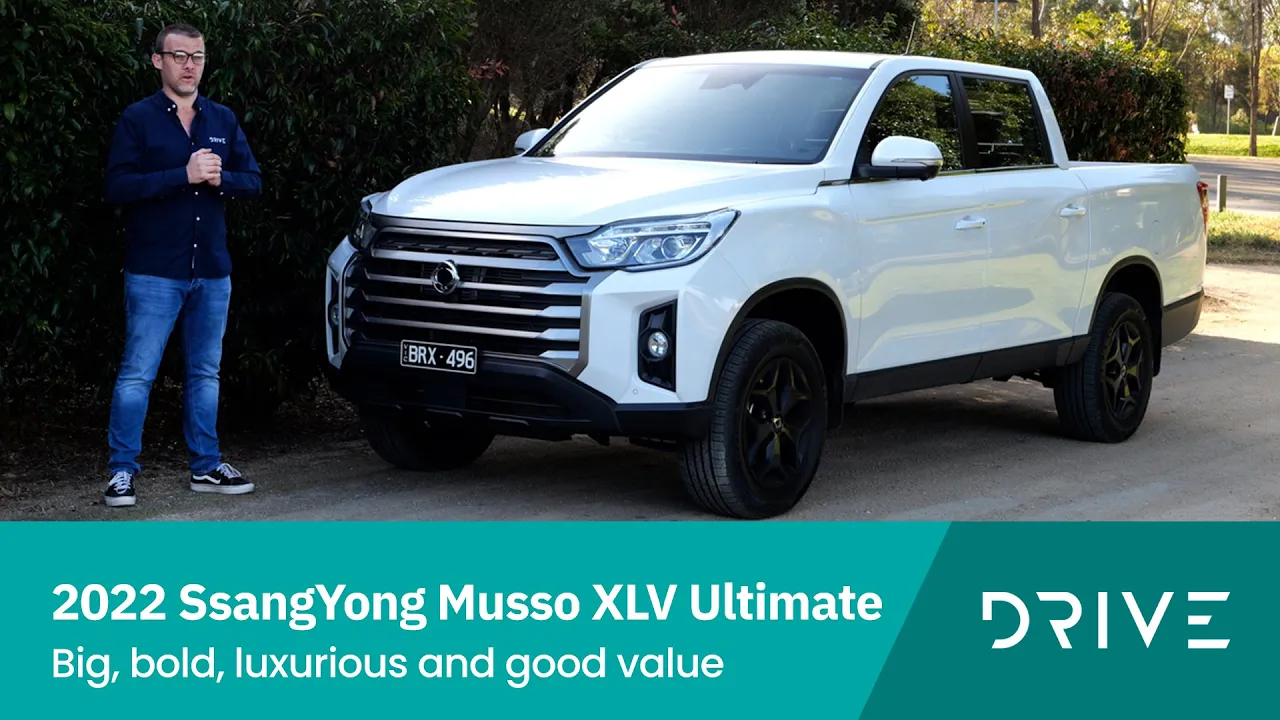2022 SsangYong Musso XLV Ultimate | Big, Bold, Luxurious and Good Value | Drive.com.au