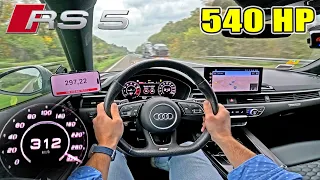 540HP AUDI RS5 B9 is like a GENTLEMAN's GTR on the UNLIMITED AUTOBAHN!