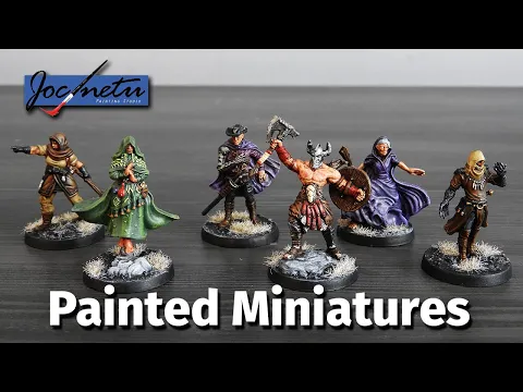 Return to Dark Tower painted miniatures