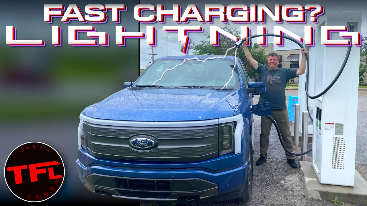 How Quickly or Slowly Does the Ford F-150 Lightning Charge on a Road Trip!