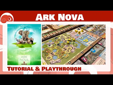 Ark Nova - 2p - Tutorial e partita completa con discussione finale