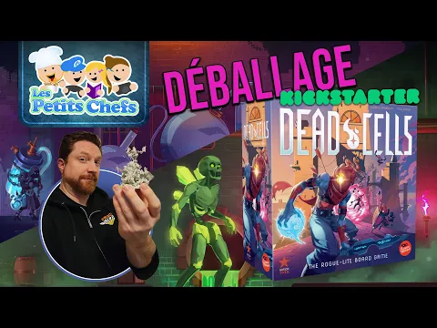 Dead cells édition collector kickstarter déballage (unboxing) | Les Petits Chefs
