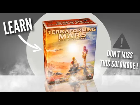 Terraforming Mars: Ares Expedition Crisis | Solo Board Game Playthrough and Tutorial