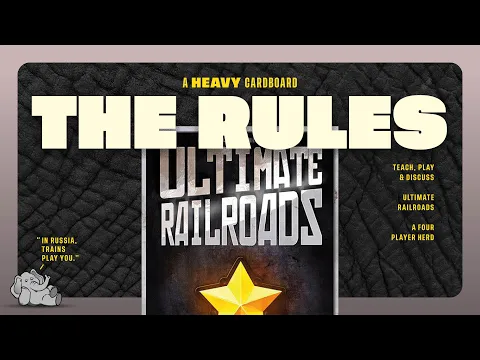 Ultimate Railroads - 4p - The Rules (only)