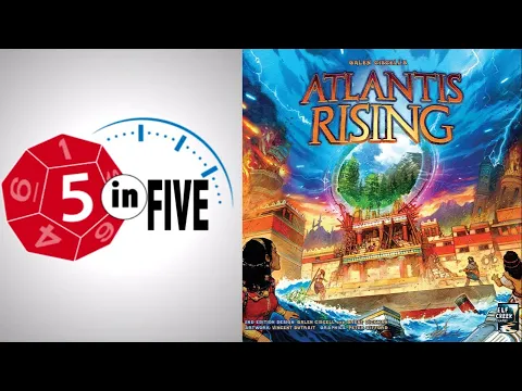 Atlantis Rising (with GIVEAWAY) | 5 in Five Review | with Mike
