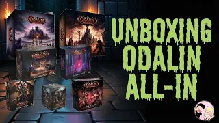 Unboxing Odalin Dungeons of Doom All-In Painted + Sundrop | Jake & Cierra React