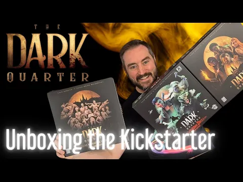 Unboxing the Kickstarter Edition of "The Dark Quarter" - The Wait is Finally Over!
