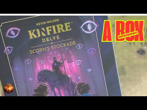 Kinfire Delve: Scorn’s Stockade UNBOXING – What’s Inside? | Northsun Tabletop Games