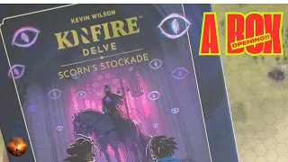 Kinfire Delve: Scorn’s Stockade UNBOXING – What’s Inside? | Northsun Tabletop Games