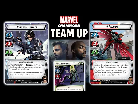 Falcon & Winter Soldier vs Black Widow (Expert) Marvel Champions Playthrough