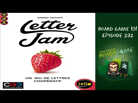 Board Game 101 (EP232) Letter Jam - Règles et critique