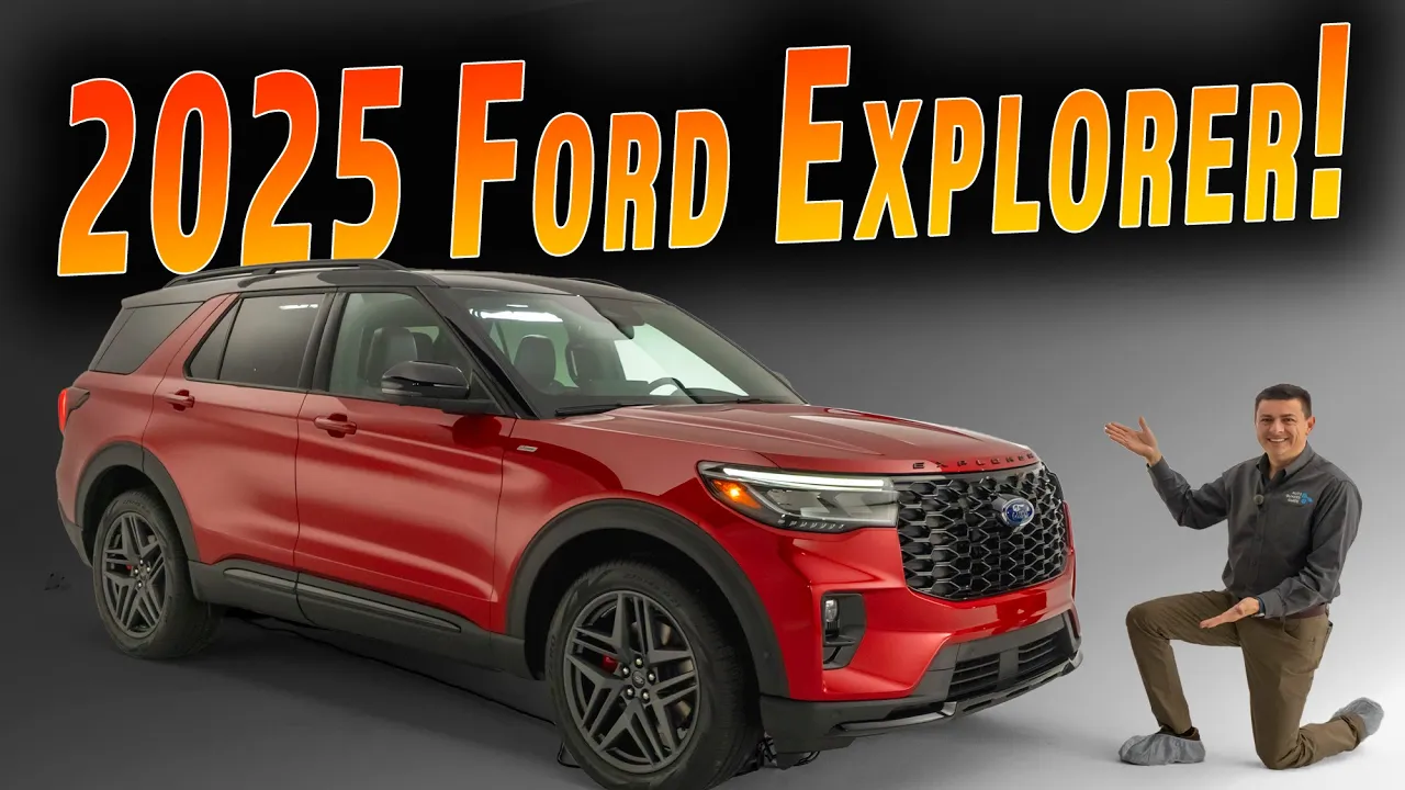 The 2025 Ford Explorer Is Now A Mobile Gaming Console (and it gets some other changes)
