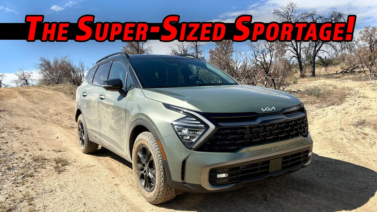 The 2023 Kia Sportage Is Bigger, Softer, And Bursting With Tech