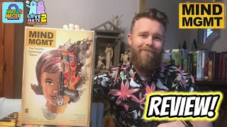 Mind MGMT - Review Plus Solo/Co-Op Explanation | Off The Page Games - Hard 2 Master #boardgamereview