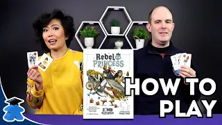Rebel Princess 2nd, Deluxe and 1st Edition Covered - How to Play Board Game. ??