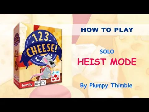 1-2-3 Cheese!-- How To Play Solo Heist Mode