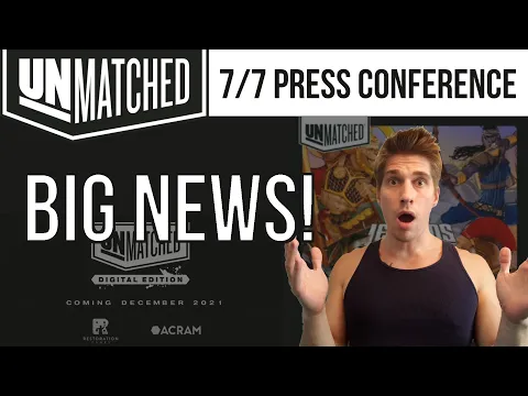 Unmatched Press Conference Updates! *SPOILERS*