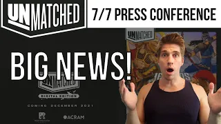 Unmatched Press Conference Updates! *SPOILERS*