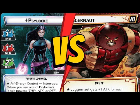Psylocke vs. Juggernaut
