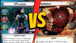 Psylocke vs. Juggernaut