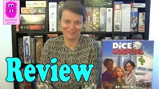 Dice Hospital, Review & Rules Overview (In English, board game)
