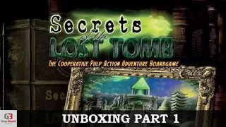 Secrets of the Lost Tomb - Unboxing